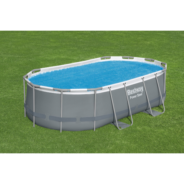 Bestway Prelată solară pentru piscină 3,94 x 2,1 m cu construcție 4,27 x 2,5 x 1 m
