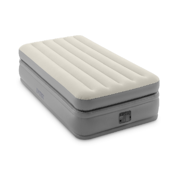 Intex Saltea gonflabilă Prime Comfort Twin cu compresor încorporat