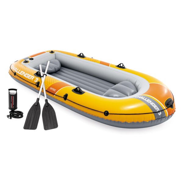 Intex Barcă gonflabilă Challenger 3 Set - 295 x 137 cm