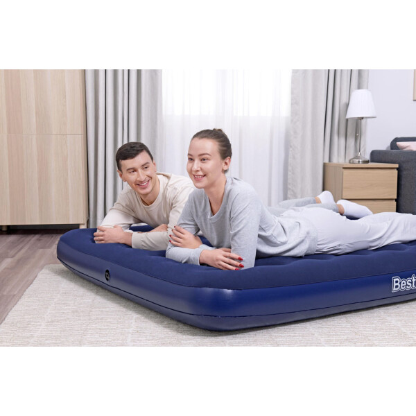 Bestway Saltea gonflabilă Classic Queen pentru două persoane - albastru