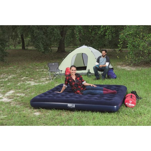 Bestway Saltea gonflabilă Classic King pentru două persoane - albastru