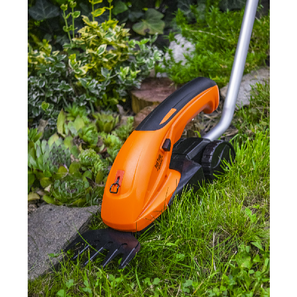 Profi Tools Foarfecă de grădină cu acumulator 2 în 1, cu mâner telescopic N0E-KT01-90X120L