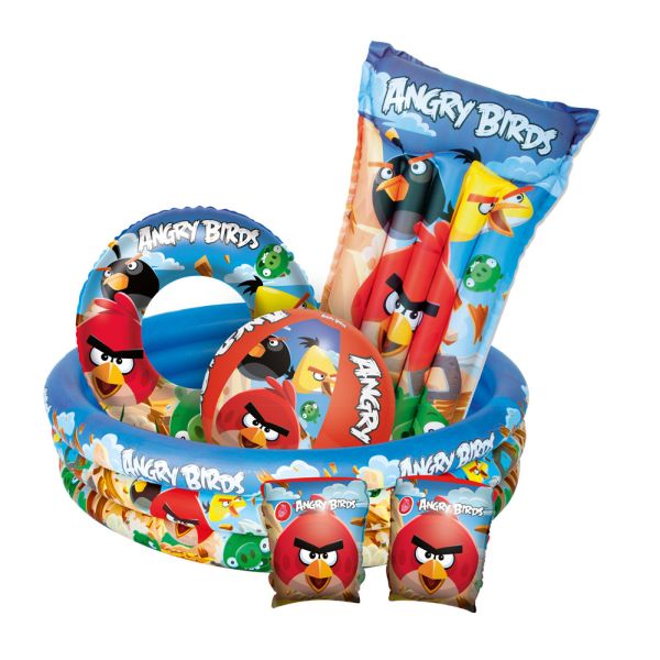 Bestway Piscină pentru copii ANGRY BIRDS 152 x 30 cm