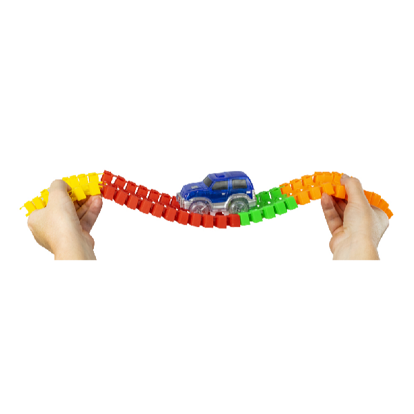 Kids World Pistă auto luminoasă MAXI RACE 282 buc CHP5061