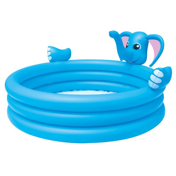 Bestway Piscină pentru copii Elefănțel cu duș 152 x 74 cm