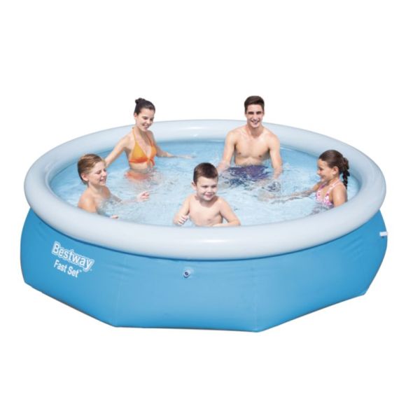 Bestway Piscină gonflabilă FAST SET 3,05 x 0,76 m