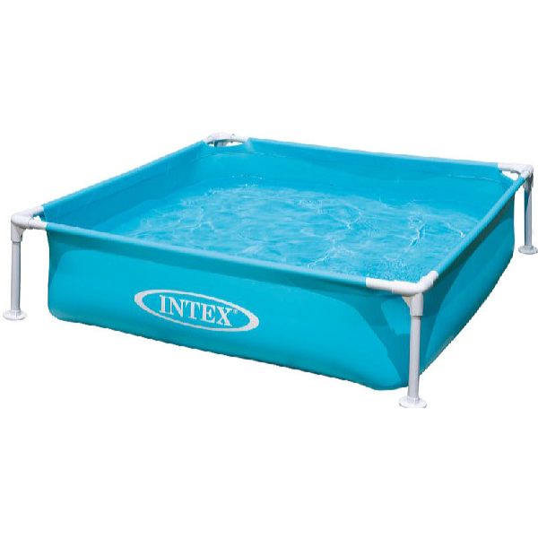 Intex Piscină Mini Frame pentru copii albastră 122 x 122 x 30 cm