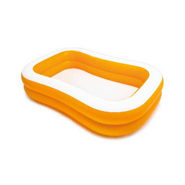 Intex Piscină pentru copii rectangulară Family Mandarin 229 x 152 x 48 cm