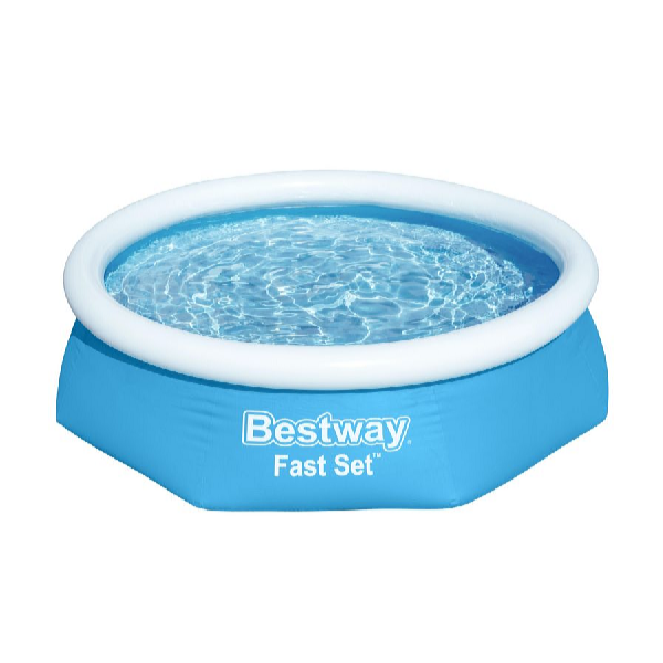 Bestway Piscină gonflabilă FAST SET 2,44 x 0,61 m