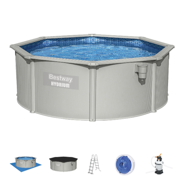 Bestway Piscină Hydrium 3,6 x 1,2 m cu accesorii
