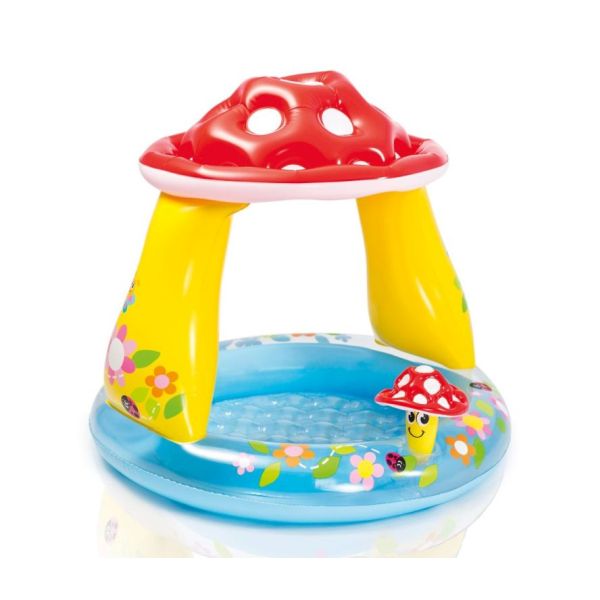 Intex Piscină pentru copii ciupercă 102 x 89 cm