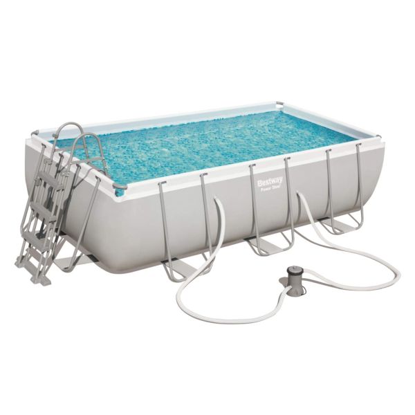 Bestway Piscină Power Steel 4,04 x 2,01 x 1 m A cu accesorii