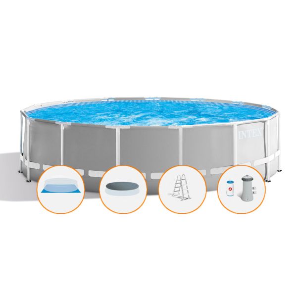 Intex Piscină Prism Frame 4,57 x 1,22 m cu accesorii