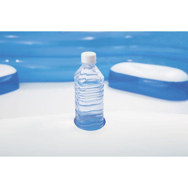 Intex Piscină gonflabilă cu scaune și spătare 229 x 229 x 66 cm