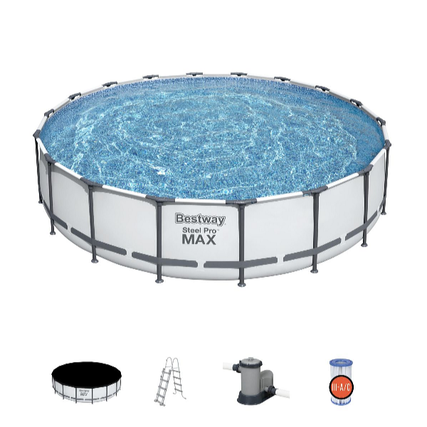 Bestway Piscină Steel Pro Max 5,49 x 1,22 m cu accesorii