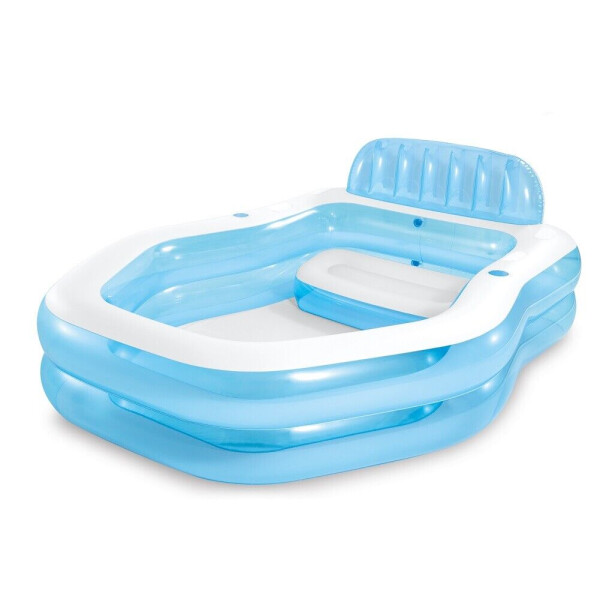 Intex Piscină gonflabilă Sunshade cu acoperiș de umbră 229 x 191 x 135 cm