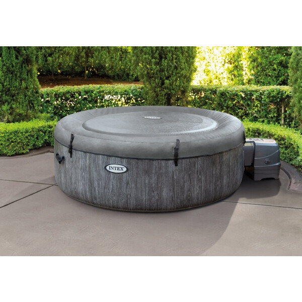 Intex Piscină jacuzzi PureSpa Bubble Greywood Deluxe