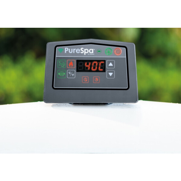 Intex Piscină jacuzzi PureSpa Bubble Greywood Deluxe