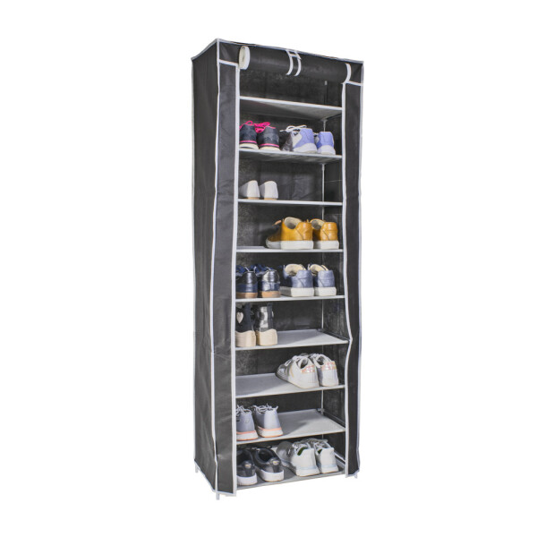 HomeLife Dulap textil pentru pantofi XXL, 55 x 157 x 27 cm