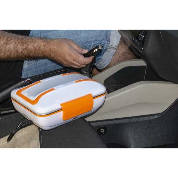 De Gusto Cutie de încălzire alimente WARMY 12V/230V portocalie