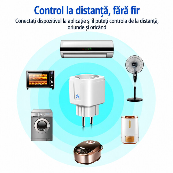 Platinium Priză inteligentă WiFi Smart Control EU16