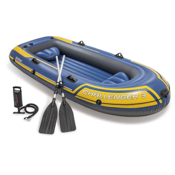 Intex Barcă gonflabilă Challenger 3 - 295 x 137 cm