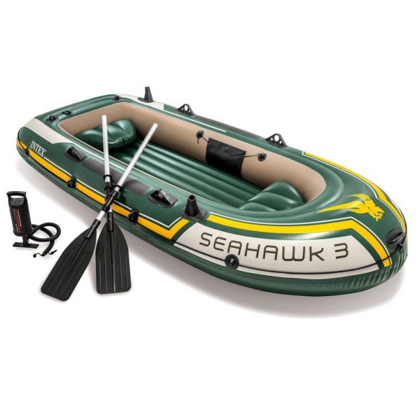 Intex Barcă gonflabilă Seahawk 3 set - 295 x 137 cm