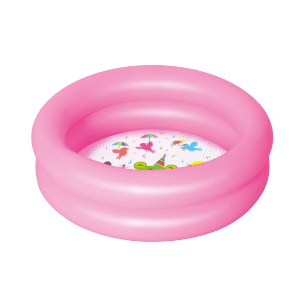 Bestway Piscină pentru copii Kiddie 0,61 x 0,15 m roz