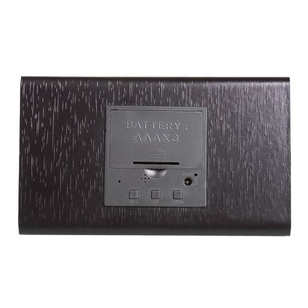 Platinium Ceas deșteptător digital LED din lemn WAC-027