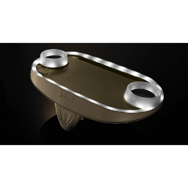 Intex Suport pentru băuturi cu tabla iluminată LED pentru piscine jacuzzi PureSpa