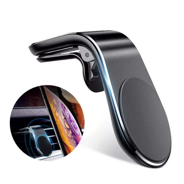 Road Star Suport magnetic auto pentru telefon cu prindere pe grila de ventilație AirGrip