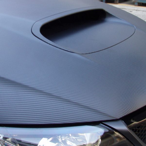 Road Star Folie carbon 3D lățime 152 cm argintie