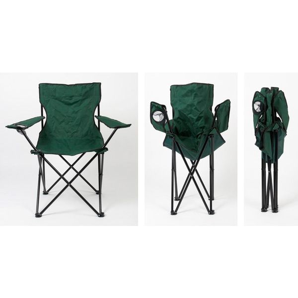 Garden King Scaun de camping verde