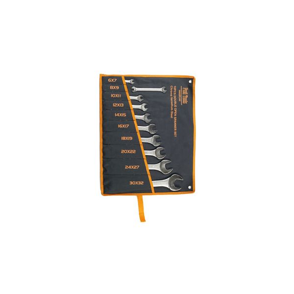 Profi Tools Set de chei plate 10 buc