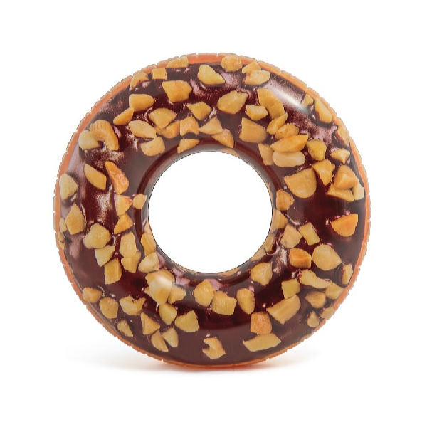 Intex Colac gonflabil Nutty Chocolate Donut 114 cm