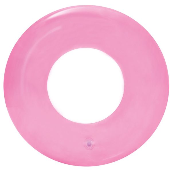 Bestway Colac gonflabil Transparent 51 cm roz