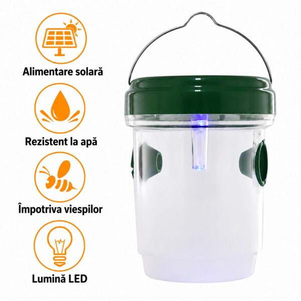 Garden King Capcană solară pentru insecte LumiNox SD-SL2028