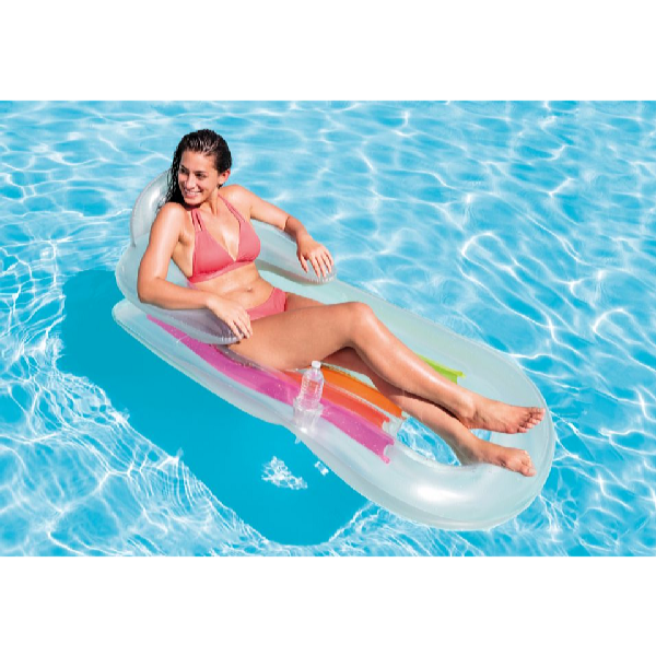Intex Saltea gonflabilă King Kool 160 x 85 cm argintiu