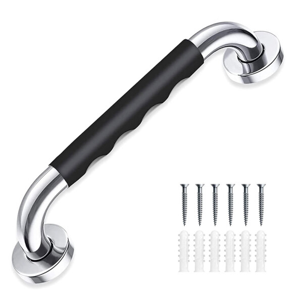 HomeLife Mâner de sprijin din inox cu prindere antiderapantă MNP33