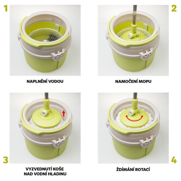MAXXX Mop rotativ Duo