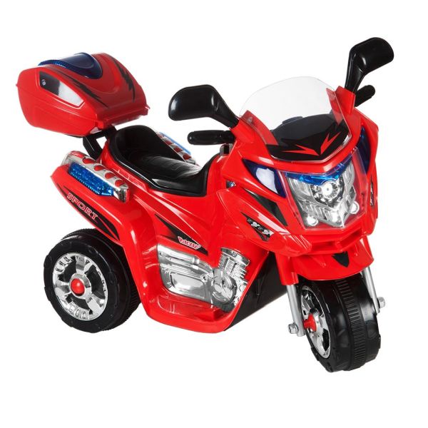 Kids World Motocicletă electrică pentru copii Rallye roșie