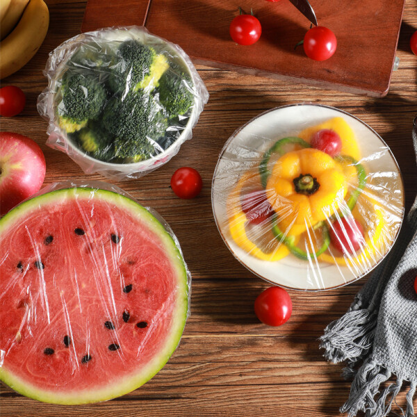 De Gusto Folie elastică de unică folosință pentru acoperirea alimentelor - 100 buc