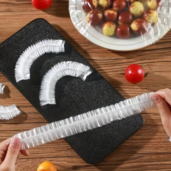 De Gusto Folie elastică de unică folosință pentru acoperirea alimentelor - 100 buc