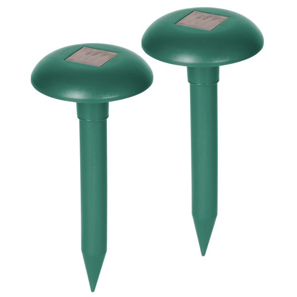 Garden King Aparat solar anti cârtiță Elegant 2 buc AGTZ-06