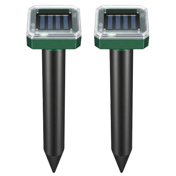 Garden King Aparat solar anti cârtițe Quadro SD-SL080A - set 2 buc.