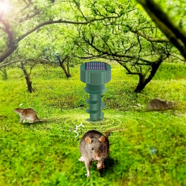Garden King Aparat solar anti cârtițe și șerpi 3EFFECT SD-SL500 - set 2 buc.