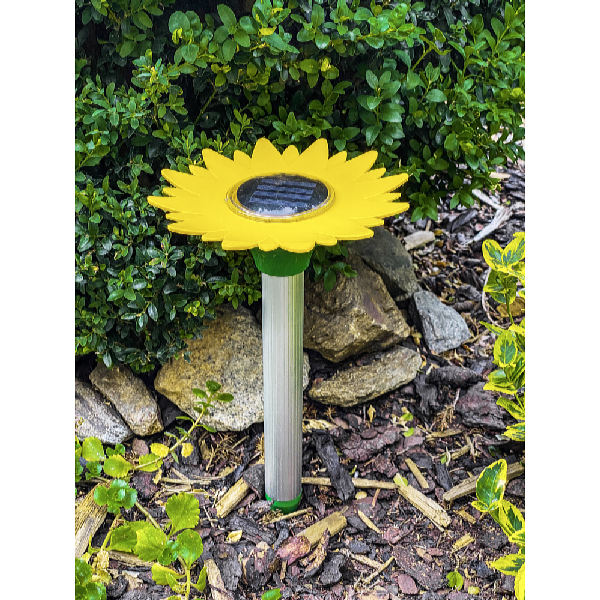 Garden King Aparat solar anti cârtiță Sunflower AGTZ-03