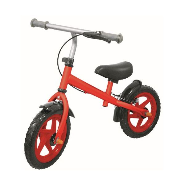 Kids World Bicicletă fără pedale pentru copii 125C roșie