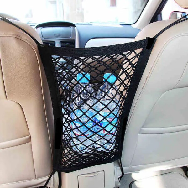 Road Star Organizator auto cu plasă între scaune 2 în 1