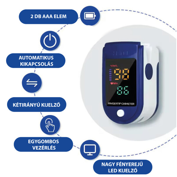 Platinium Pulsoximetru 3în1 Lk87